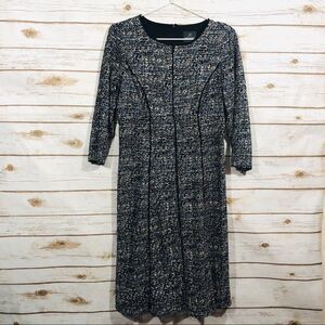 Adrianna Papell  3/4 sleeve work/casual dress size 6